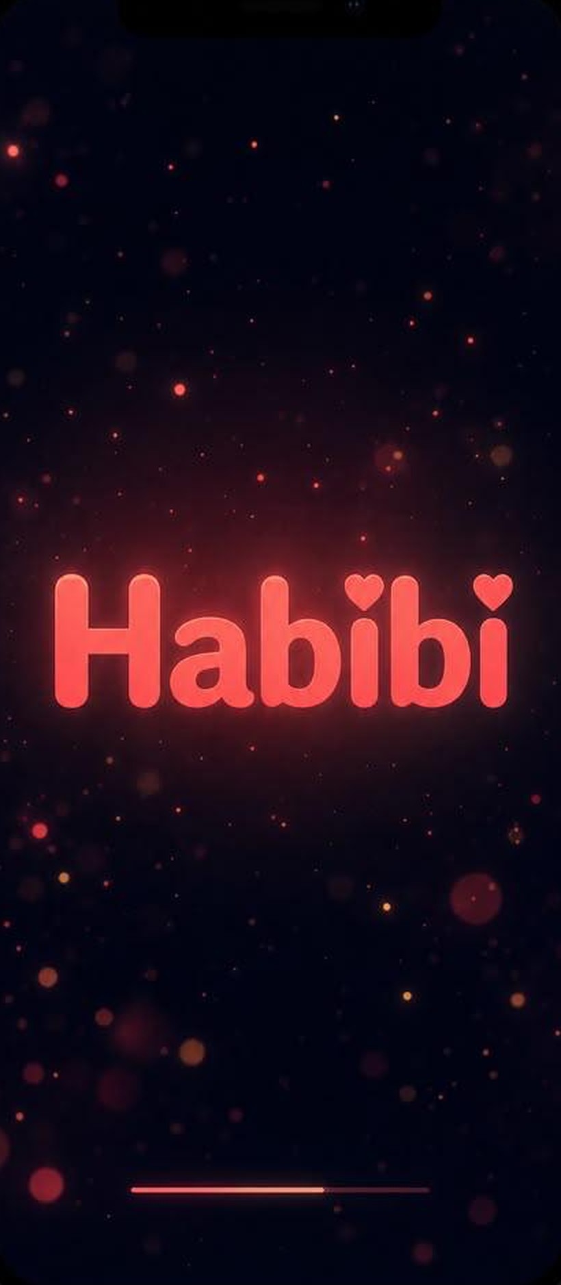 Habibi splash screen